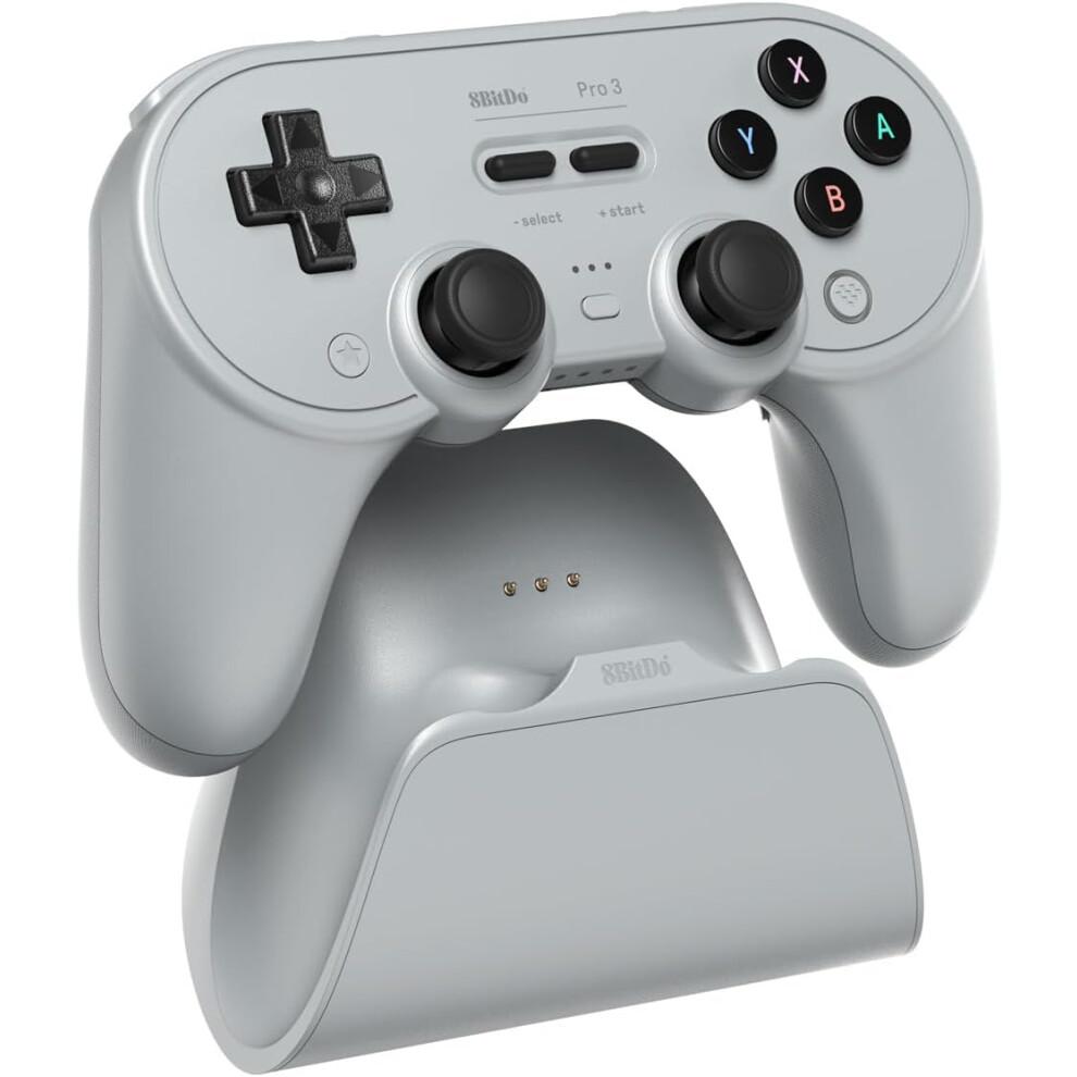 8BitDo Pro 3 Bluetooth Kontrolcü - Gri