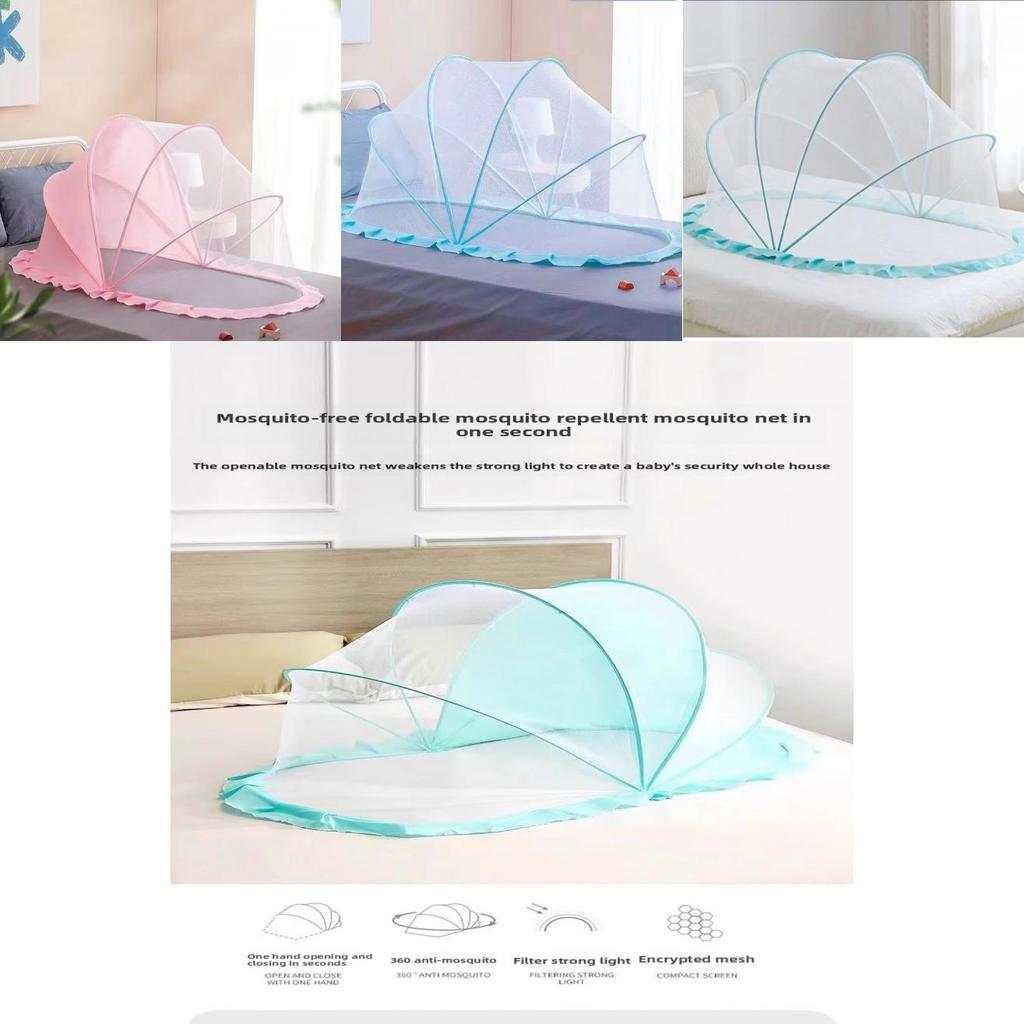 Baby Bed Mosquito Net With Foldable Design For Newborn And Infant Sleep Protection