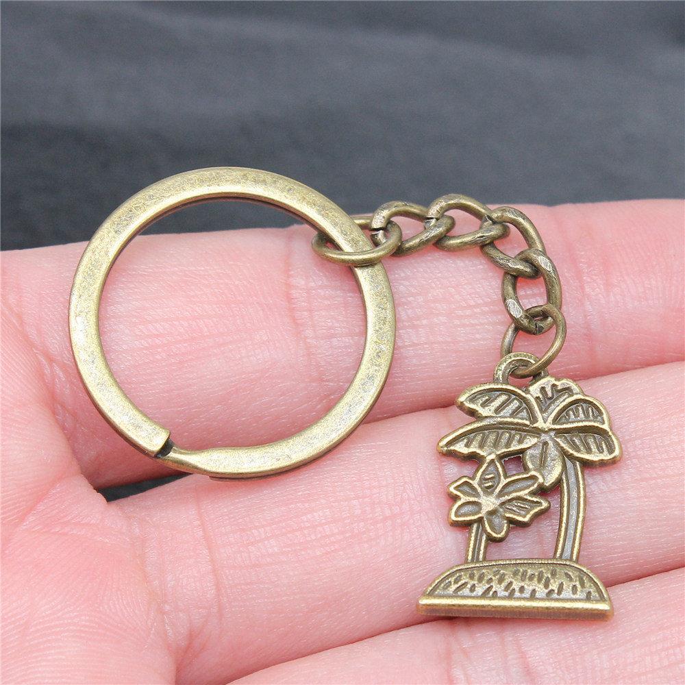 28mm Schlüsselanhänger Lebensbaum Kabbalah Hochzeitsschmuck Zubehör QY054