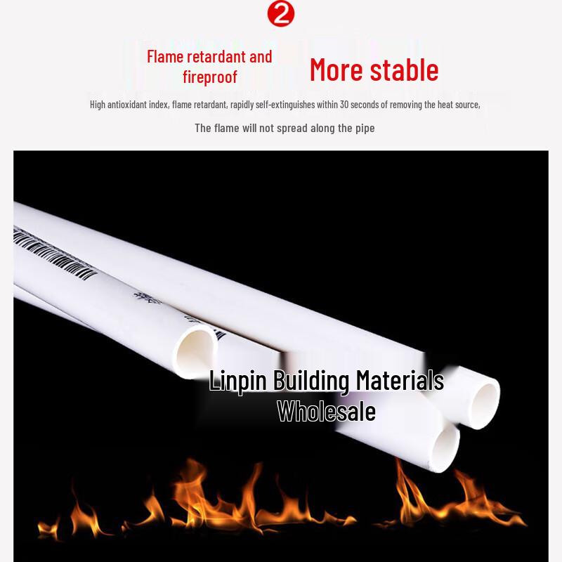 Liansu TLXT 20mm Red Electrical Conduit