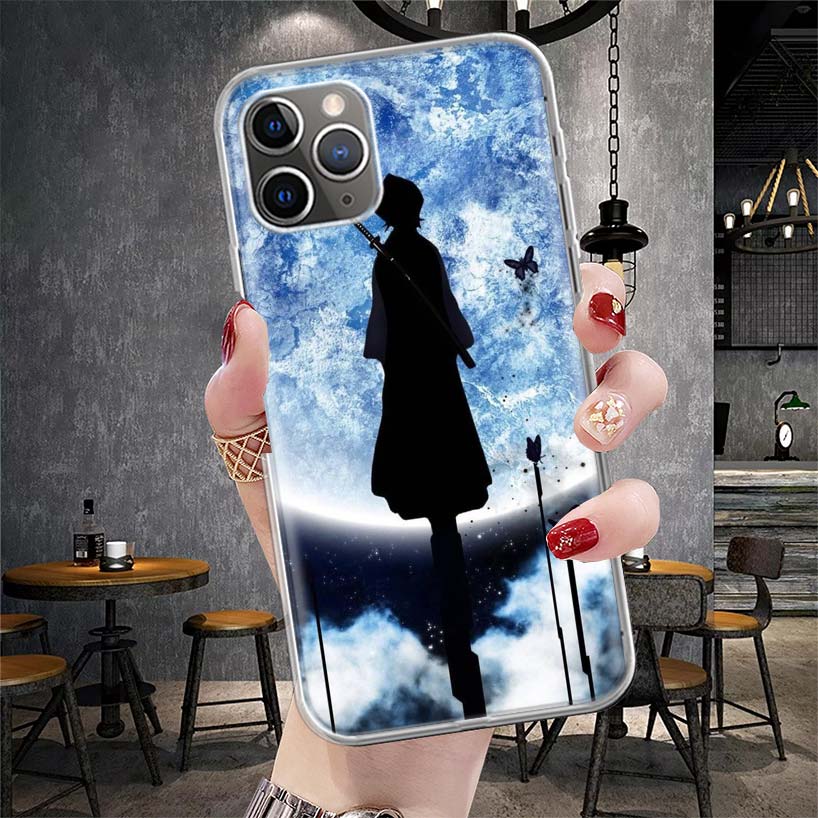 Bleach Kuchiki Rukia Soft Phone Case For IPhone 11 17 Air 16E 16 Pro Max 15 + 14 Plus 13 Mini 12 Apple 7 SE 8 Fundas Coque 11 17