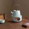 Ru Kiln Tianqing Warm Tea Stove Candle Heating Base Tea Stove Teapot Thermal Insulation Base Tea Ceremony Accessories Tea Set Tea Set