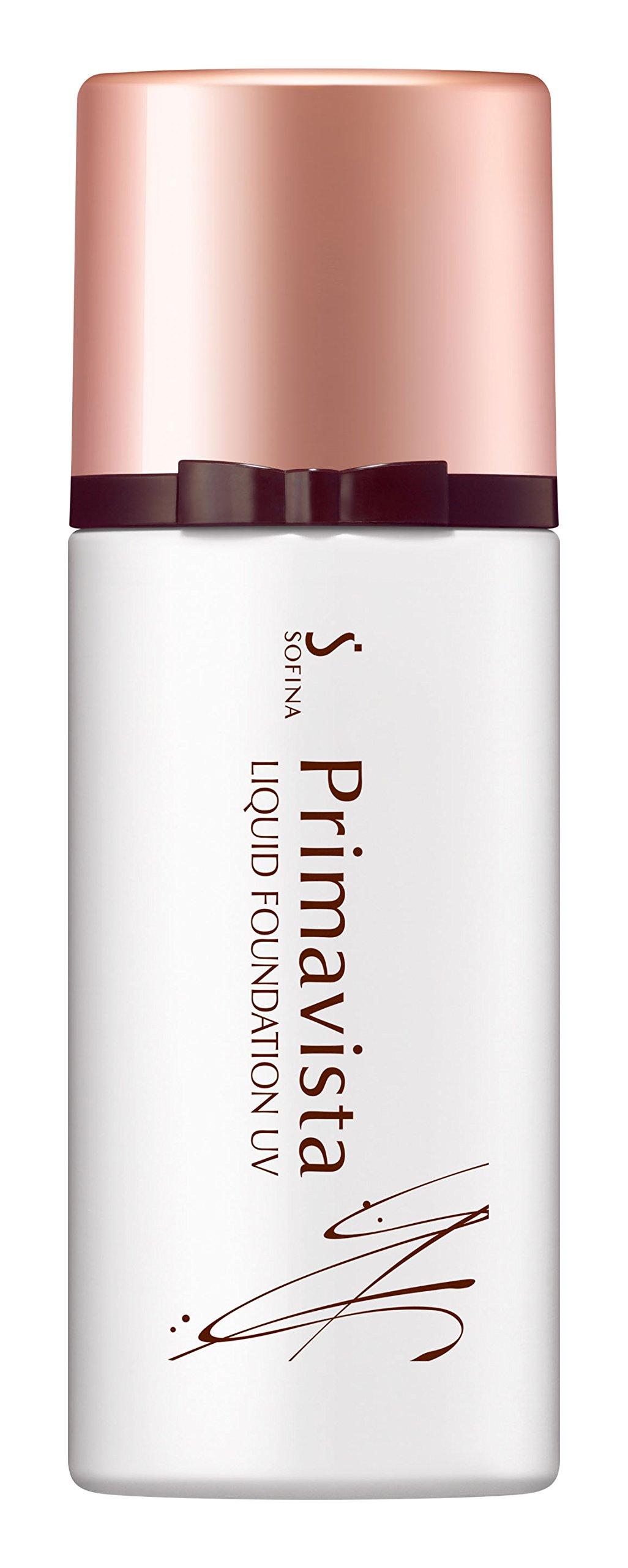 Sofina Primavista Liquid Foundation UV Limited Edition Design Long-lasting, Smooth-applying (Ochre 03)