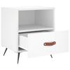 Nightstands 2 pcs White 40 x 35 x 47.5 cm Particleboard