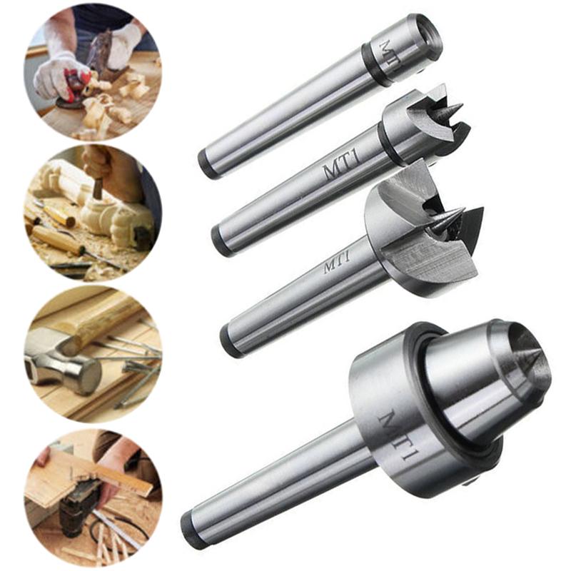 Manyi 4Pcs/Set Durable MT1 Wood Lathe Live Center And Drive Spur Cup