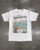 San Francisco California Graphic T-Shirt, Golden Gate Bridge and Cable Car Souvenir