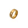 Love Arrow Through The Heart Popular Non-Fading Titanium Steel Jewelry Hollow Stainless Steel Ring Women