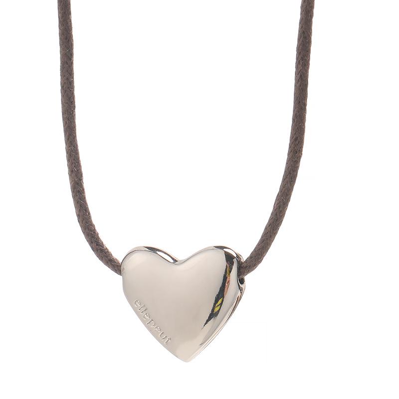 Fever Love Vintage Francouzský Luxusní Náhrdelník a Náušnice Set: Špičkové stříbro 925, Niche design, Stahovací uzávěr