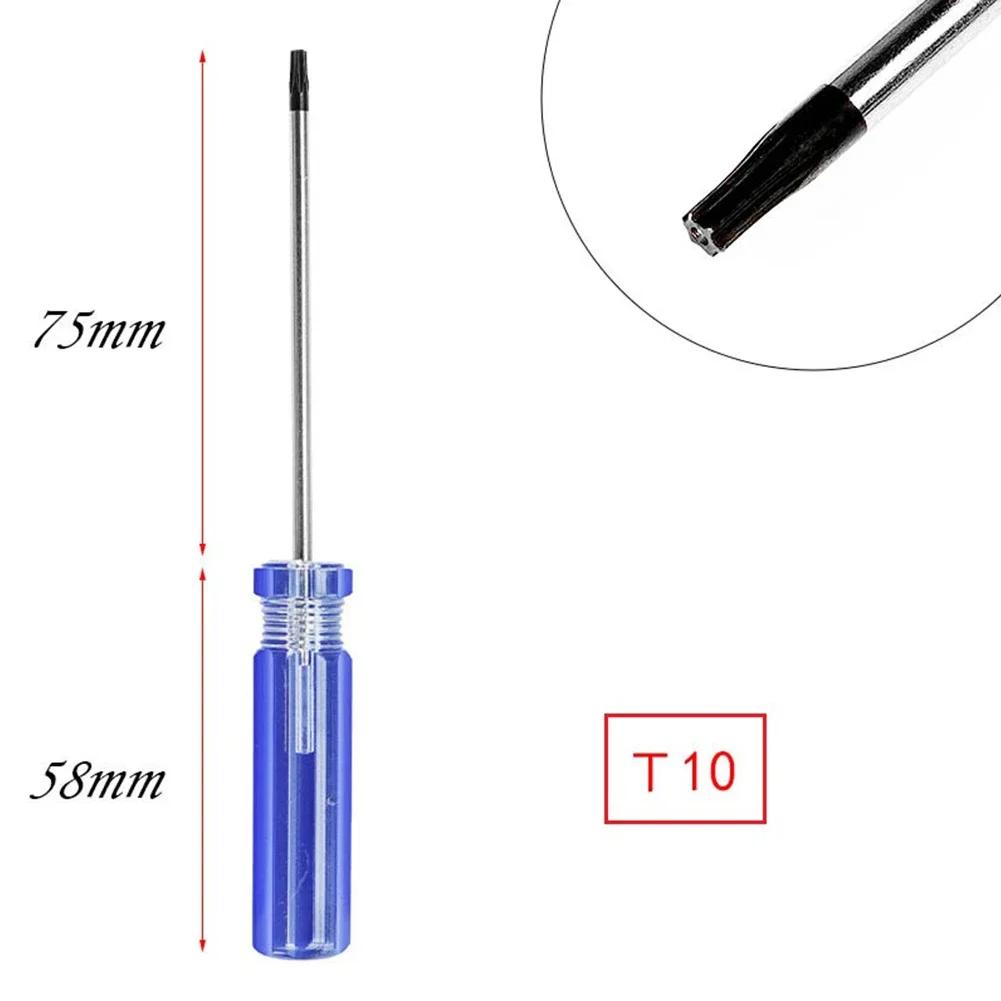 Screw Driver Torx T6 & T8 & T9 & T10 Security Screwdriver for Xbox-360/ PS3 Tamperproof Hole Repairing Opening