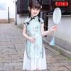 Mädchen 2025 Sommer Qipao Prinzessinnenkleid - Chinesischer Stil Tang Anzug Hanfu Rock