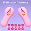 10 Modes Vibration Breast Massage Clitoris Clamps Vibrating Nipple Clamps Vibrators Female Masturbation Sex Toys for Women