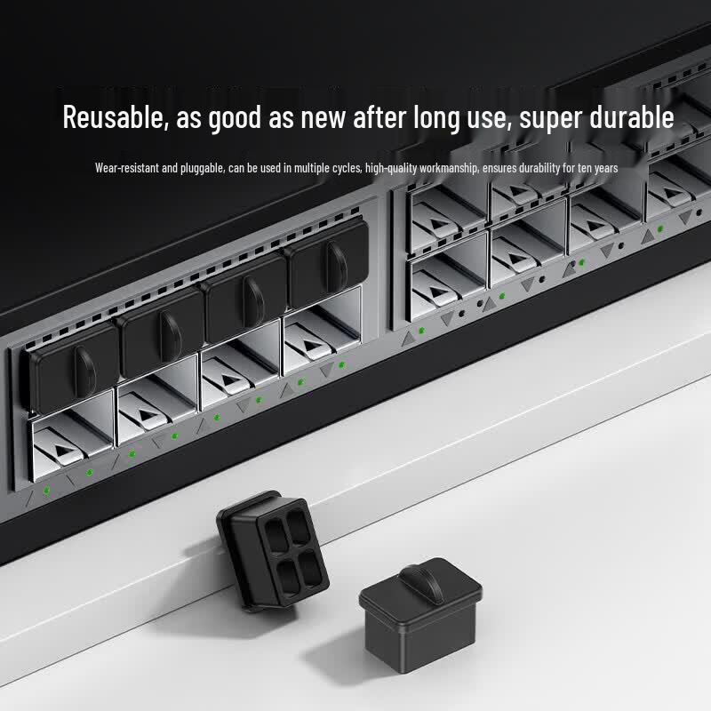 SAMZHE SFP Fiber Optic Port Dust Plugs