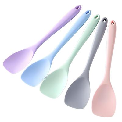Spatulă practică pentru copt Instrument confortabil pentru prăjitură, ușor de curățat, cu lopată cu limbă de rață