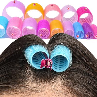 Bigodini Autoadesivi Bigodini per Capelli Senza Calore Set di Bigodini per Capelli Misure e Colori Assortiti Strumenti per lo Styling e l'Arricciatura Bigodini per Capelli Fai da Te