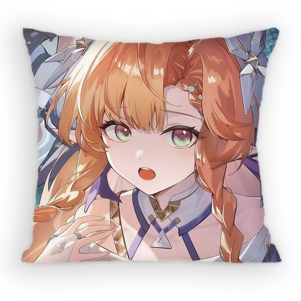

Open world Game Wuthering Waves Sigrika Pillow Case Sofa Living Room for Bedroom car Backrest Cushion Square Cushion Nap Time 30x30 cm