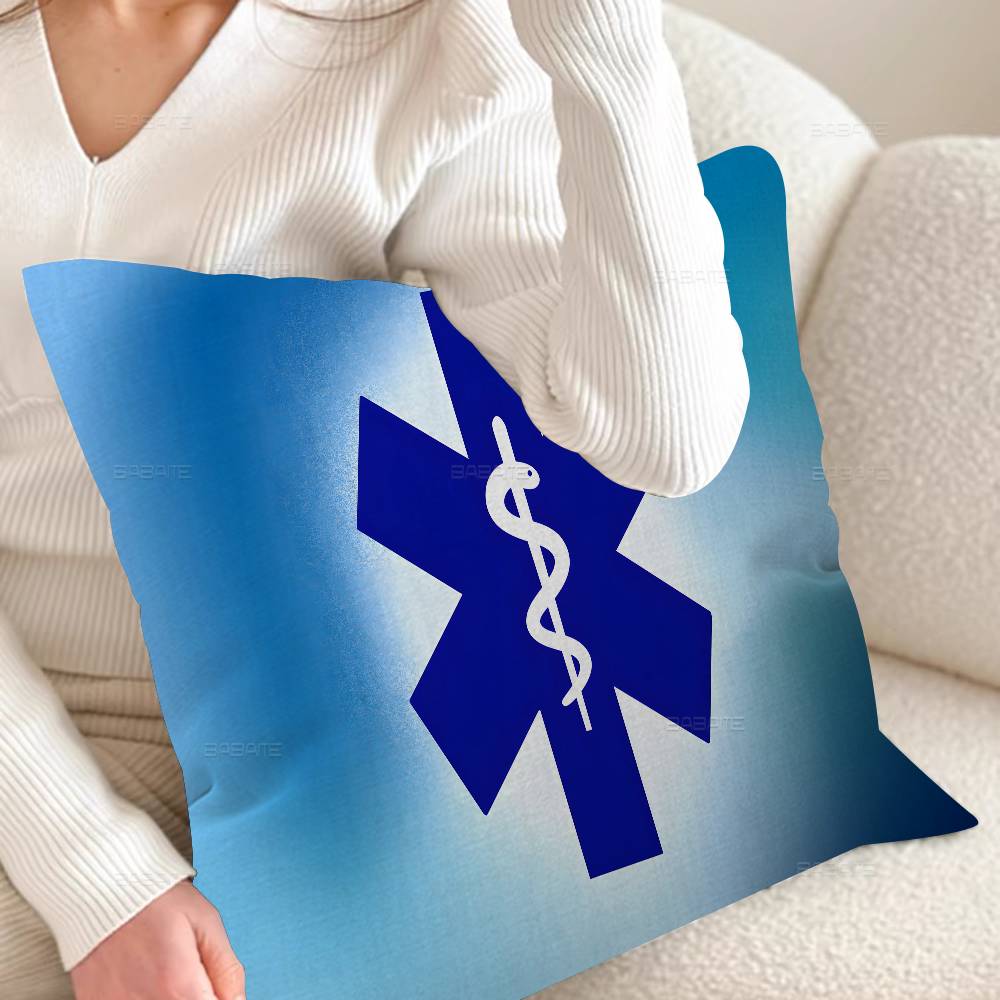 Ems Star Of Life Anime Pillow Cushion Cover Pillowcase Living Room Sofa Home Decor Customized