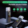 Accuracy Breathalyzer Analyzer LED Digital Display Portable Blow Breathalyzer  Car Accessories