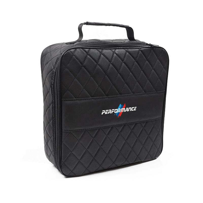 PU Leather Storage Bag For EV Charging Gun Magic Tape Stickers Accessories For BMW G80 G06 G07 G42 G14 G15 G16 F82 F20 F21 F83 M