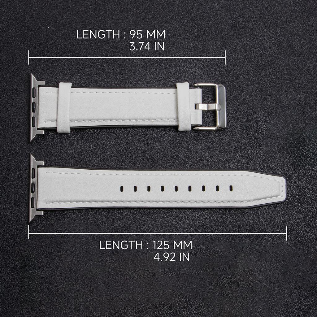 Leather Strap for Apple Watch Band 44mm 49mm 45mm 46mm 42mm 40mm 41mm Sport Bracelet Correa IWatch Series Ultra 10-9-8-7-6-5-SE
