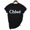 T-shirt di alta qualità Estate 2024 Marca di lusso T-shirt con stampa di lettere unisex Moda Grafica unisex Top Street unisex Camicia