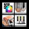 X99 RGB CPU Air Cooler 6 Heatpipes 4PIN PWM PC Processor Radiator For Intel LGA 1151 1156 1200 1700 2011 X79 AMD AM2 AM3 AM4 AM5