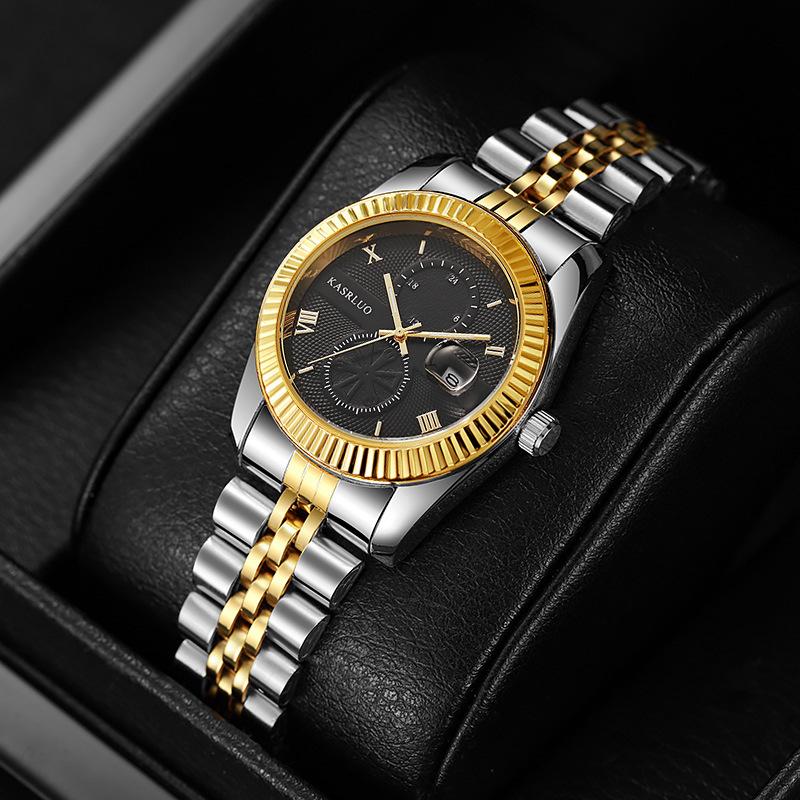 Casaro Lady Quartz Watch Steel Belt Waterproof Calendar Alloy Boutique Domestic Quartz Watch