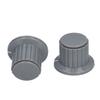 50Pcs Potentiometer Knob Cap Smooth Surface Burr Free Rustproof Corrosion Resistance WH118 2W 20S Kn