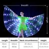 LED Wings Adult Children Costume Cape Circus Led Luminous Costumes Party Show Led Isis Wings Dancewear Performance Clothing