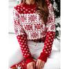 2023 Autumn/Winter Women's Christmas Snowflake Knit Sweater