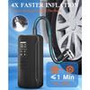 Multifunction Starting Device High Efficiency Tire Inflator Fast Inflation Air Compressor for Vehicle Outdoor Enthusiast