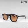 High Quality Jacques  Sunglasses for Men Vintage Square Acetate Luxury Designer Sun Glasses Women JMM SunGlasses Gradient Lenses