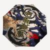 1pc Jujutsu Kaisen Outdoor Umbrella - Automatic Opening/Closing, Portable 3-Fold Design with 8-Rib Iron Frame - Perfect Gift for Fans, Travelers, Dail
