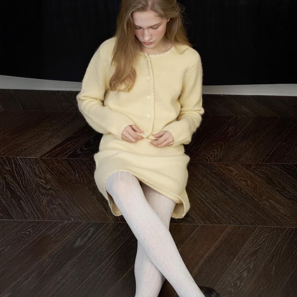 Elssibeui Dot Point Cotton Tights [3Colors]