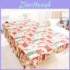 Premium Santa Christmas Red Tablecloth Crafted From High-quality Polyester Fabric For Festive Dining