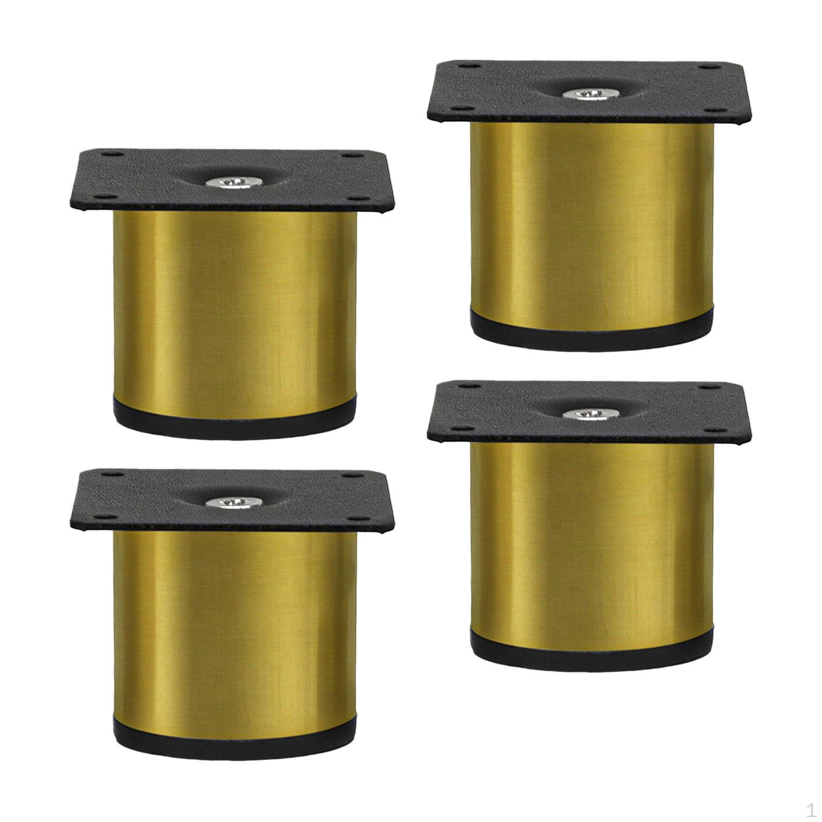 

4 шт. Ніжки для меблів Захист для підлоги Кухонні Нековзкі накладки для ніжок Дивана Шафи для Aureate 5x5cm