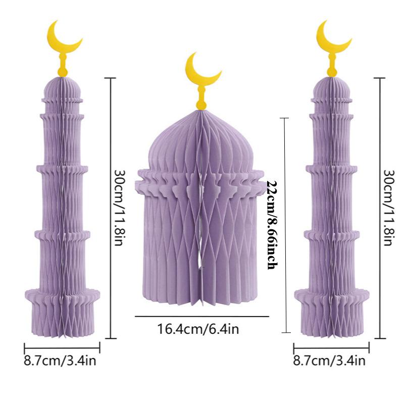Ramadan Palace Figurine Ornament Ramadan Decorations  Zainah Ramadan Party Favors Eid Mubarak Home Decor