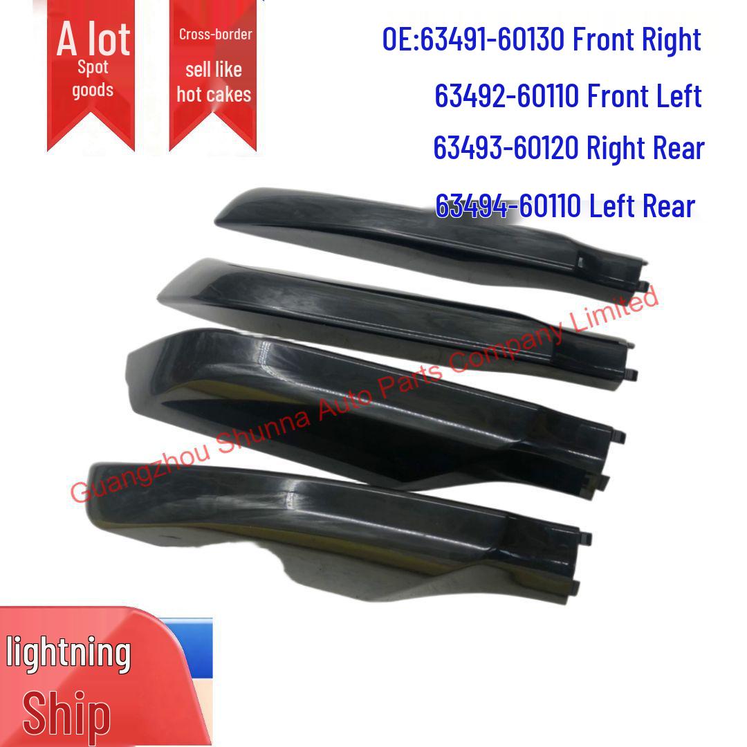 Toyota Land Cruiser Prado GRJ150 Roof Rack Trim Cover 63491-60130 Left Front Roof Rack Trim Cover