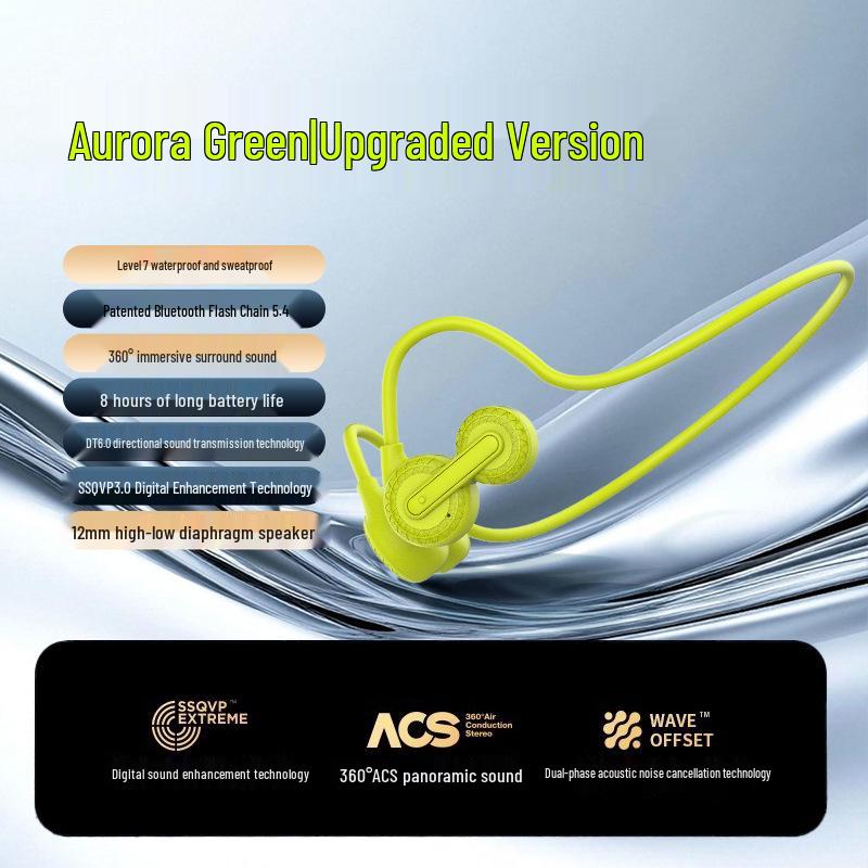 

2026 Berlin Sound Bone Conduction Bluetooth Sports Earphones - Wireless, Comfortable, Long Wear