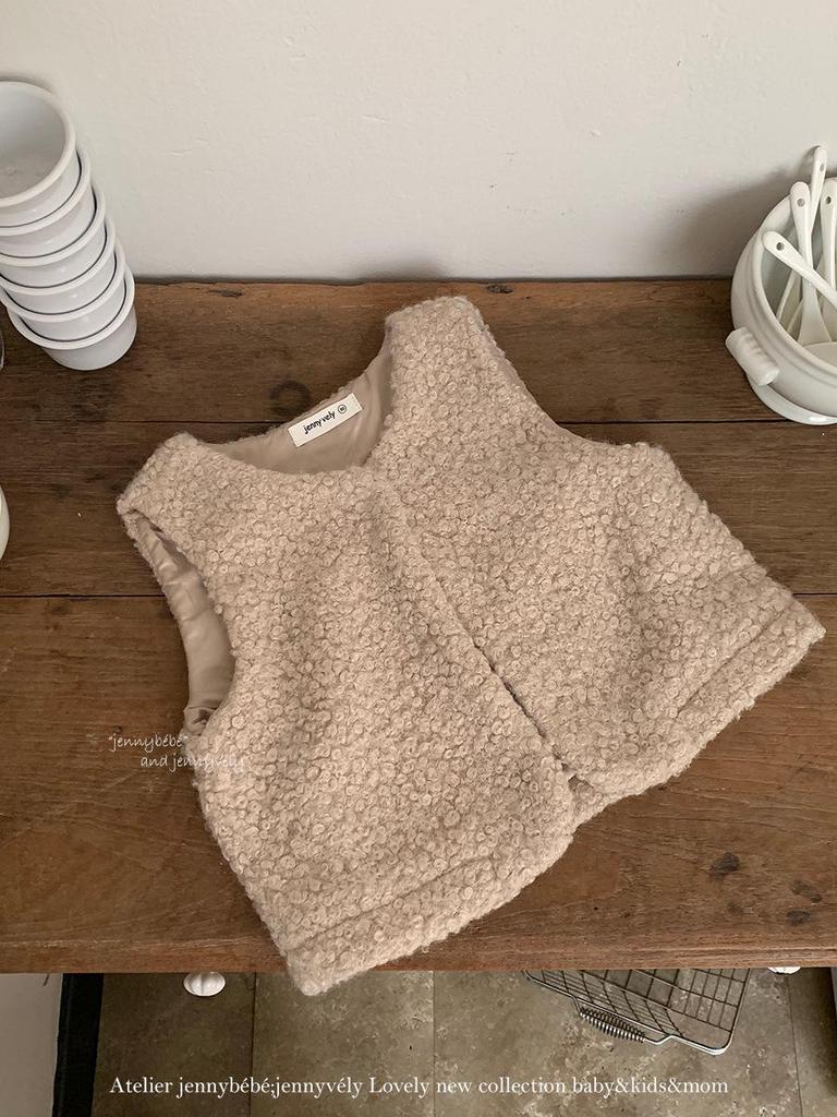 Jenny Kids 2025 Autumn Baby Girl 2-Piece Set: Korean Style Lace Peter Pan Collar Shirt with Overall Skirt