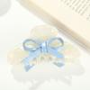 Women Hair Claw Bowknot Flower Shape Anti-slip Teeth Hair Clip Large