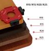 4In1 Woodworking Router Arcs Angle Positioning Template Corner Radius Routers R10-R50 Radius Jig Positioning Tool