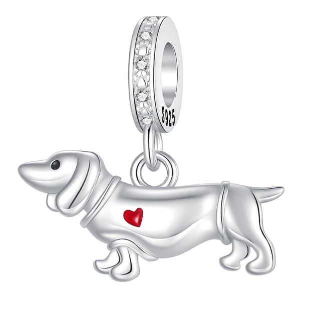 

Медные подвески для домашних собак, медные бусины, подходят для изготовления оригинальных браслетов, подарок для женщины, ювелирные изделия, сделай сам, модная подвеска