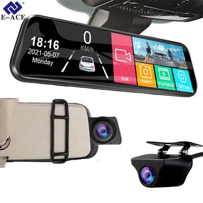 10-Zoll-Touchscreen-Auto-DVR FHD 1080P Stream Media Dash-Kamera Spiegel-Videorecorder 1080