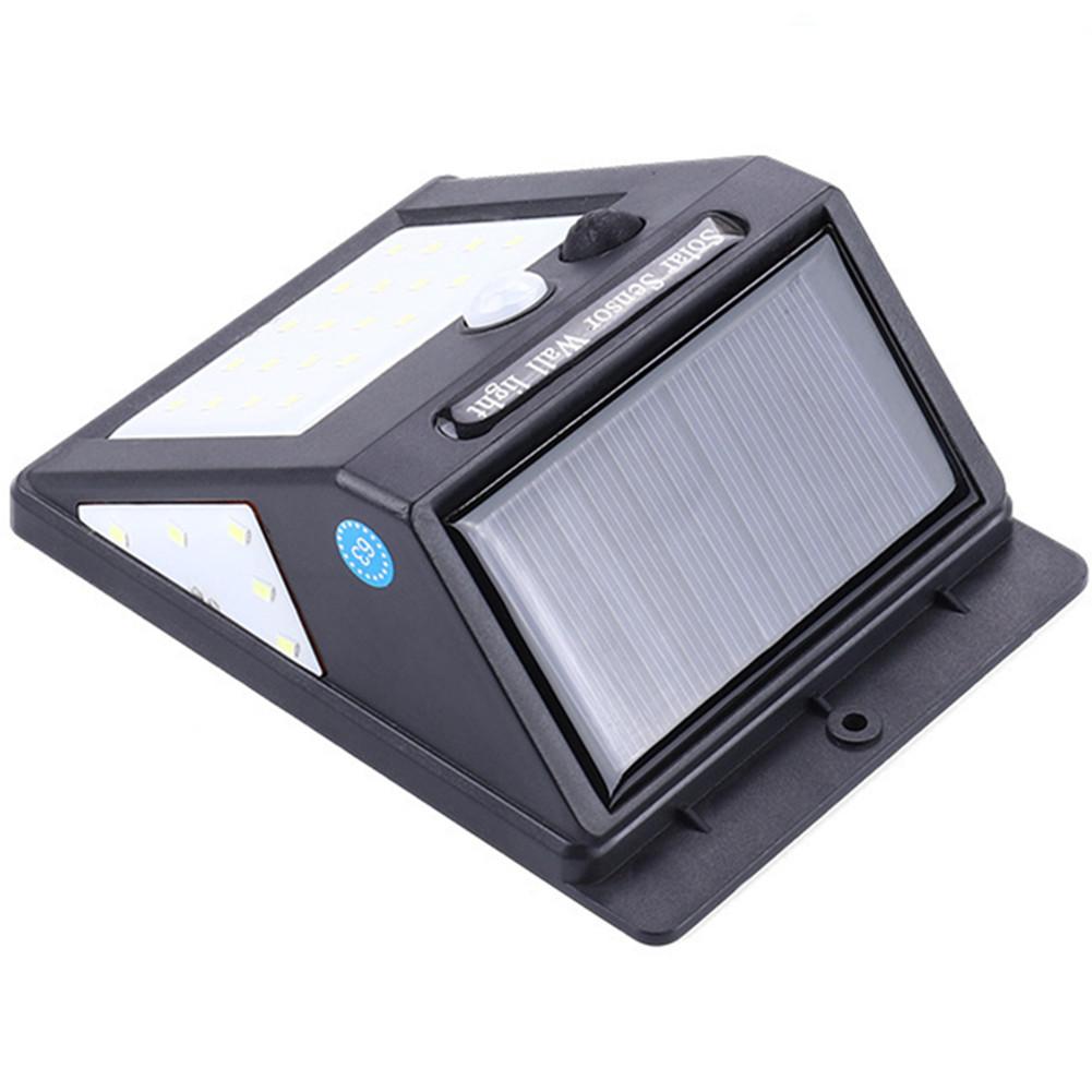 3 Sides LED Solar Power Wall Light Motion Sensor IP65 Waterproof for Outdoor Street Garden Yard Security Lamp