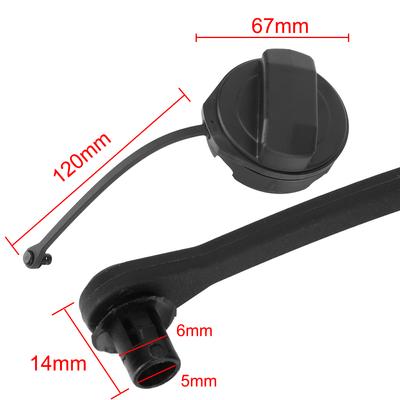Auto Tappo Carburante Olio Coperchio del Serbatoio con la Linea Per VW Golf Jetta Passat A4 A6 A8 Per Skoda Octavia Leon 1J0201550A 1J0201553A