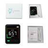 Professional Air Quality Monitor CO2 Detector Real-Time Reading Multifunctional Air Pollution Tester for Greenhouse