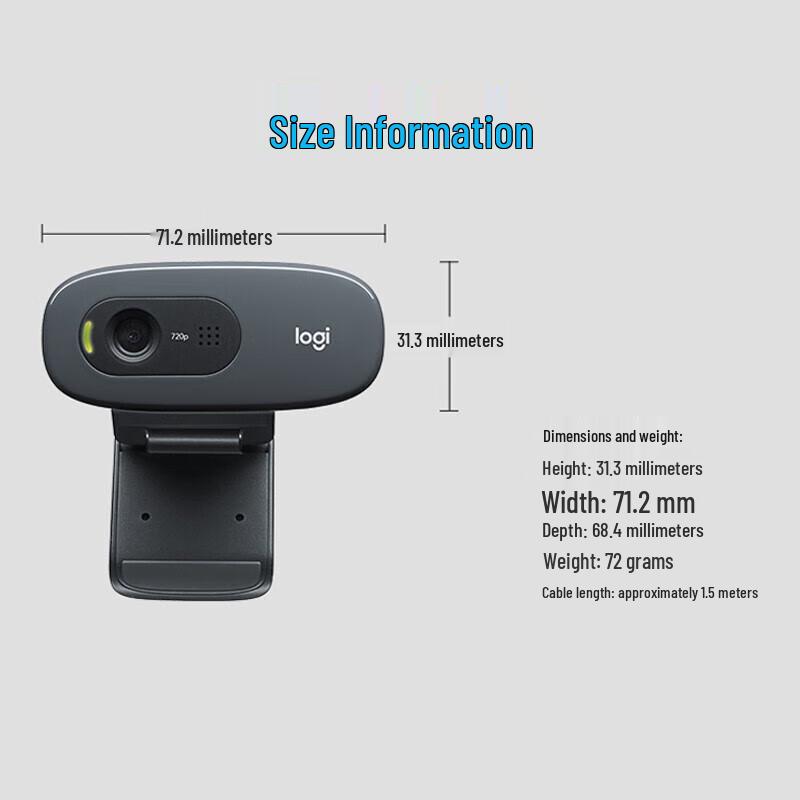 Logitech C270i 1080p HD Webcam