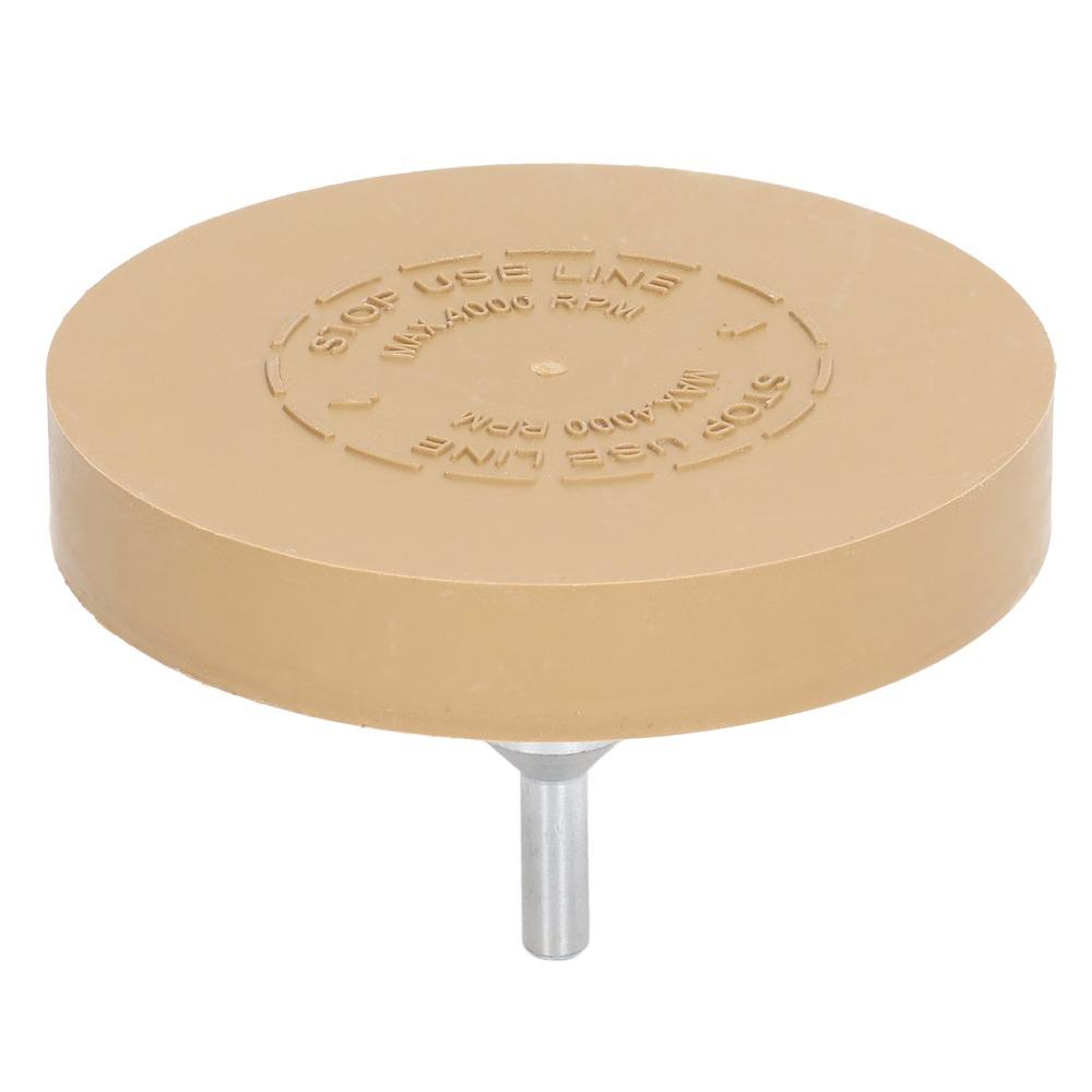 4000RPM Rubber Eraser Wheel Rubber Material Decal Remover Eraser Wheel Pinstripes Removal