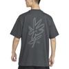 T-shirt Sportiva da Uomo Nero Carbone HJ0615-060