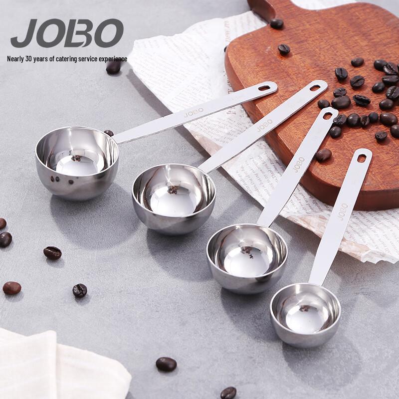 JOBO 304 Stainless Steel Long-Handle Measuring Spoon